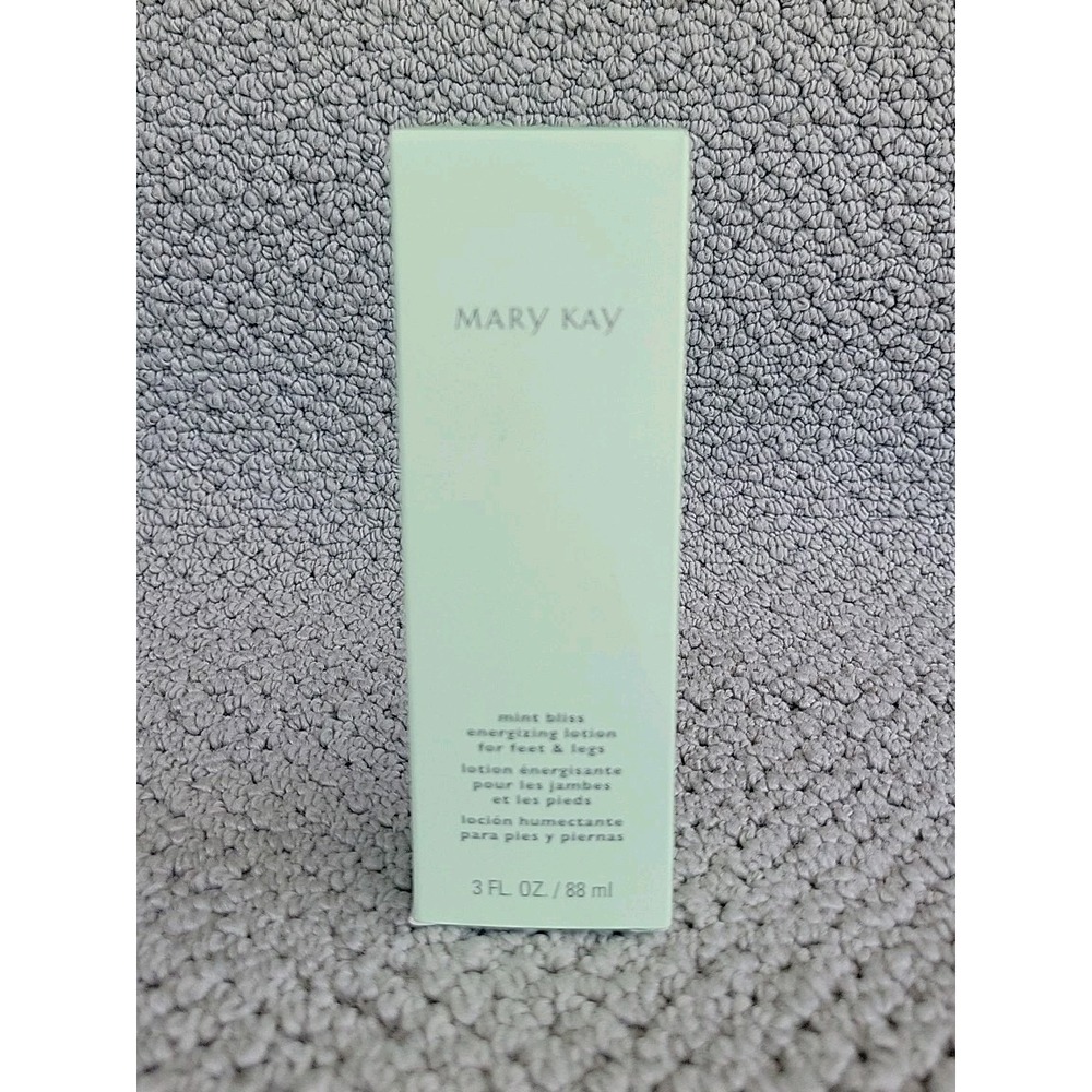 Mary Kay Mint Bliss Energizing Lotion For Feet & Legs NEW 3 Fl Oz